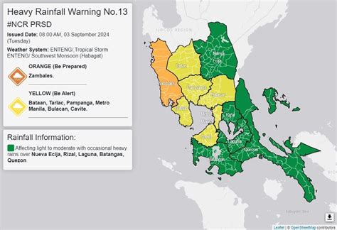 orange rainfall warning today|Orange rainfall warning: Central Visayas to experience moderate .